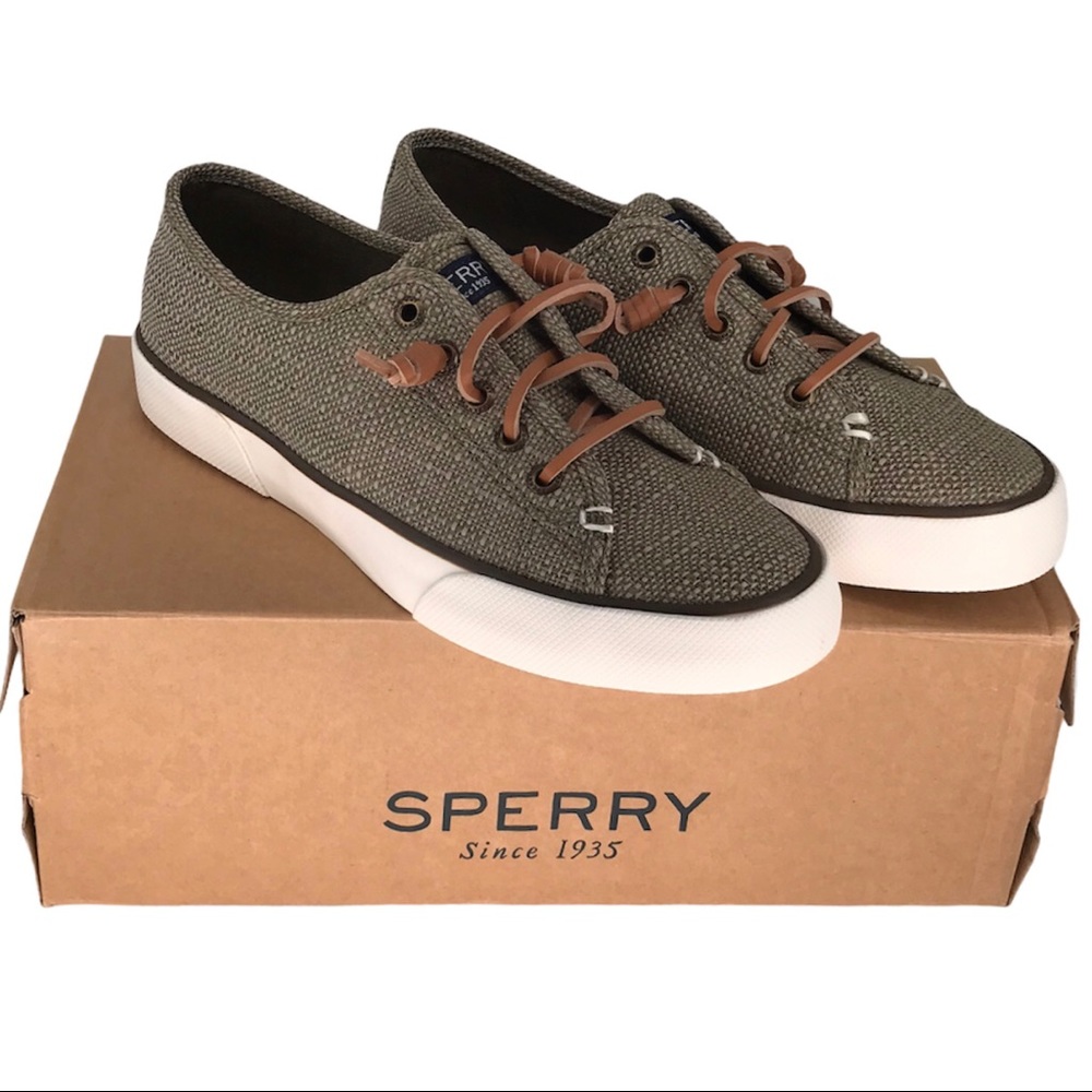 Sperry Top-Sider Women's Brown Pier View Textured